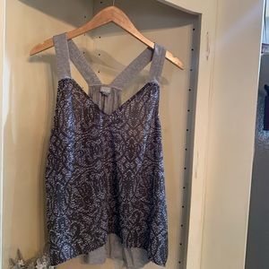 Converse V Neck Top Large